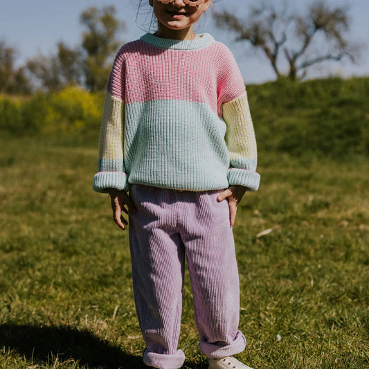 Yuki Hose Beau Cord "LILA"