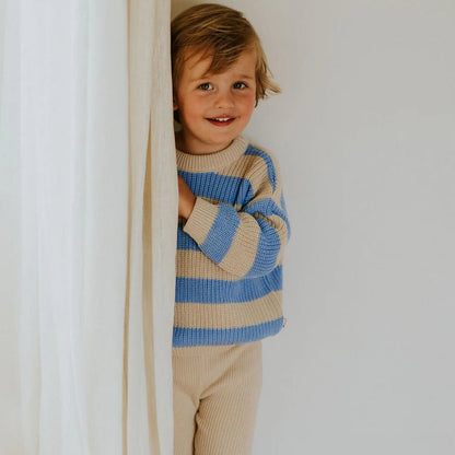 Yuki Stripes Knitted Sweater Oh Boy