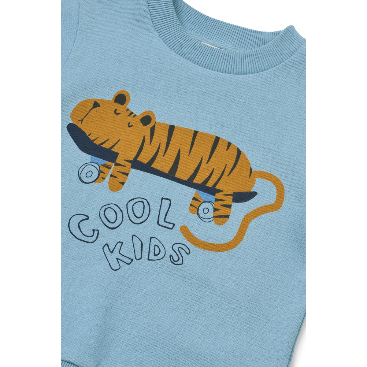 Liewood Kinder Sweatshirt Thora "Tiger / Beach Blue"