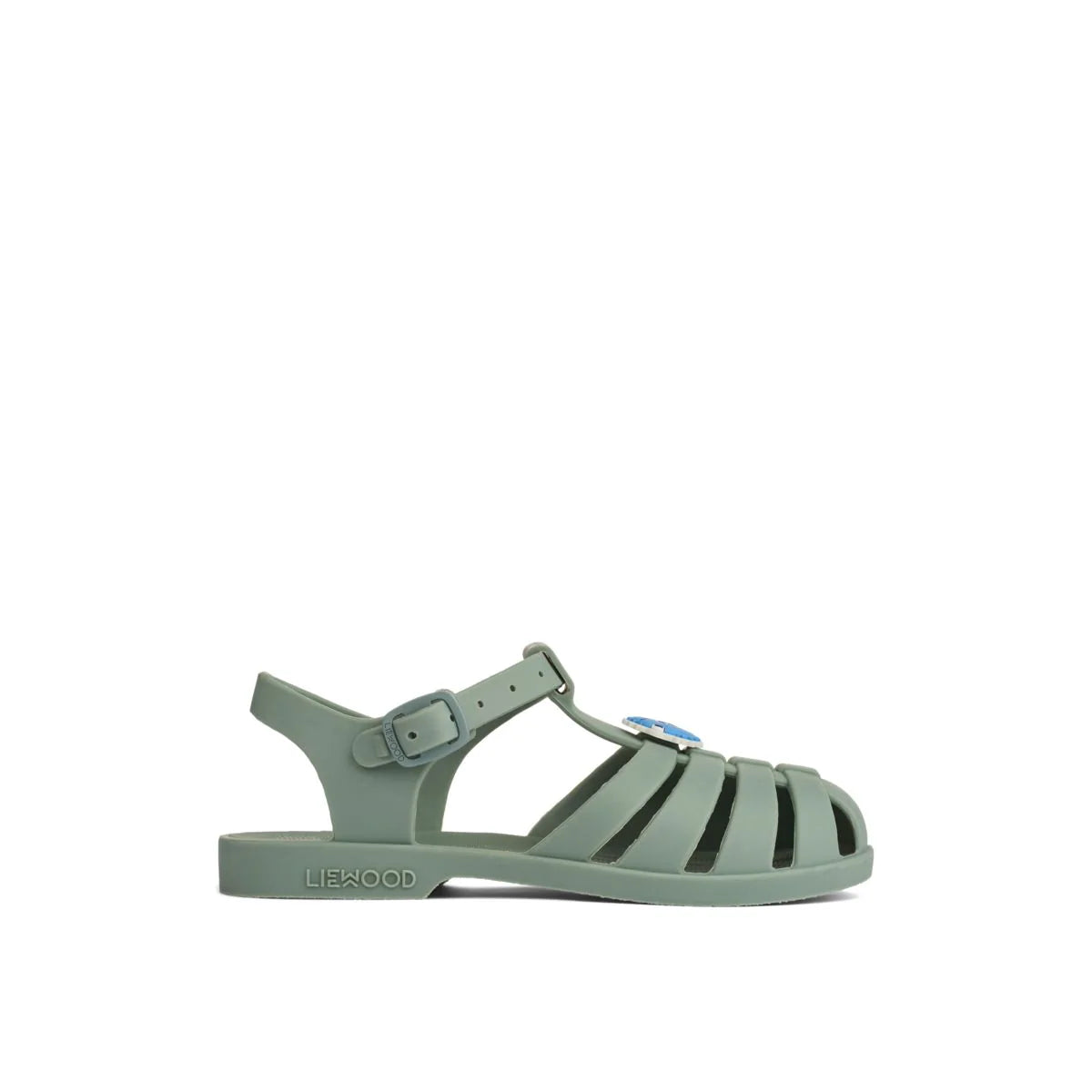 Liewood Strand-Sandalen Bre mit Charms Kugelfisch - Peppermint