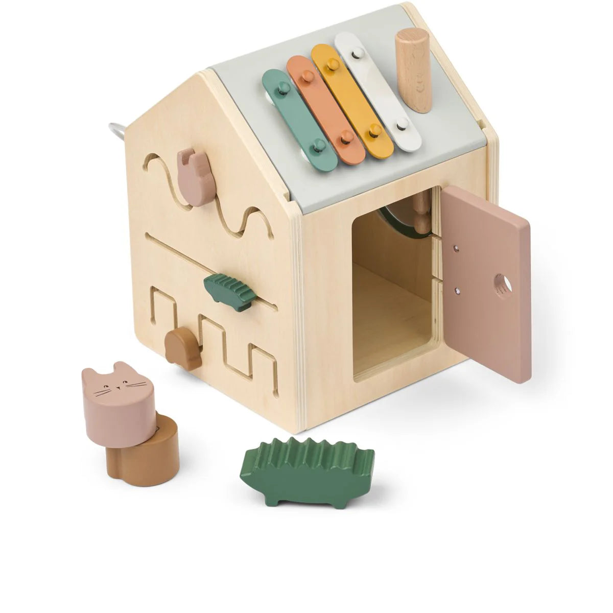Liewood Kinder Aktivitätswürfel Lucas "Tuscany Rose / Multi Mix"