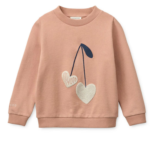 Liewood Kinder Sweatshirt Thora "Sweethearts / Pale Tuscany"