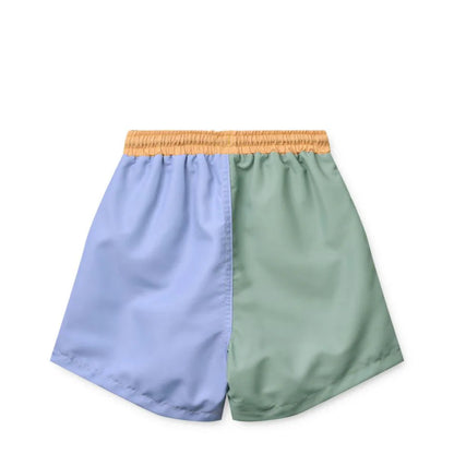 Liewood Duke Printed Board Shorts "Peppermint Multi Mix" Kinder Badeshorts