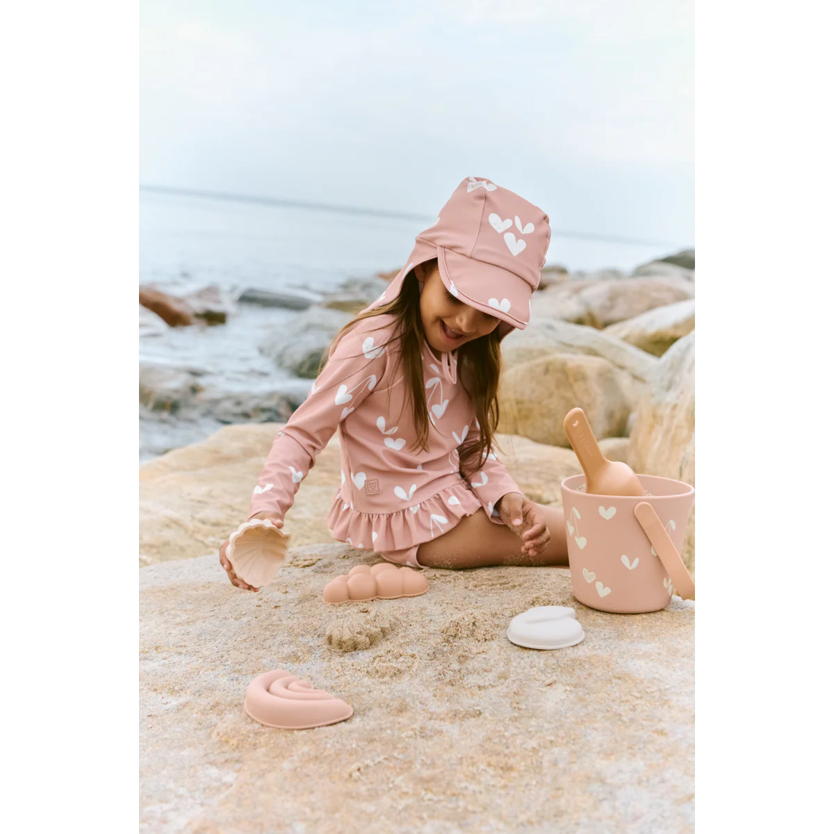 Liewood Kinder Strandspielzeug Set Gilma "Sweethearts / Pale Tuscany"