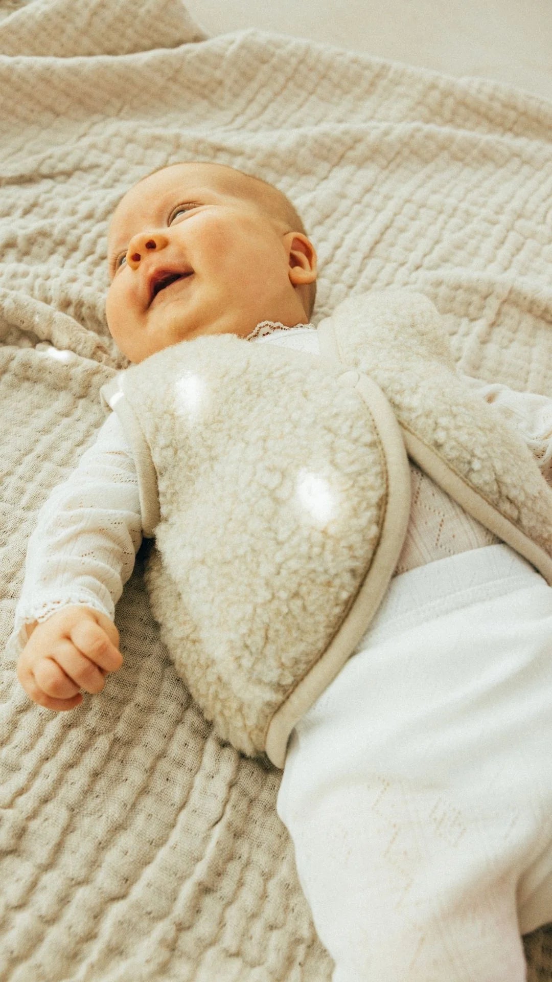 Alwero Weste LULU Baby "Sandbrown"