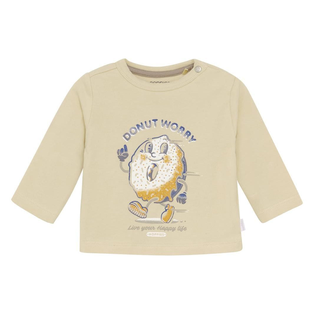 Noppies Langarmshirt Sabelli "Wood Ash"