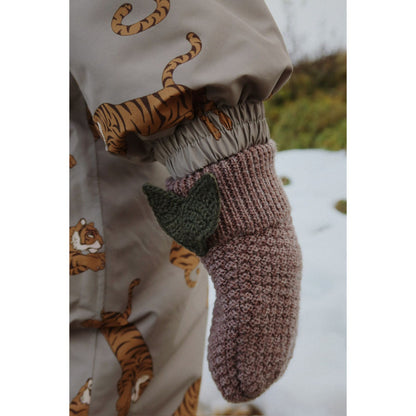 Konges Slojd Fruity Handschuhe "Bunny Brown Melange"