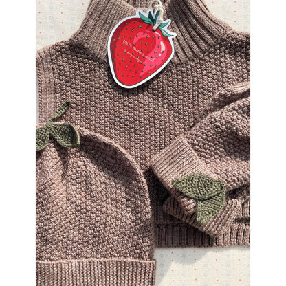 Konges Slojd Fruity Handschuhe "Bunny Brown Melange"