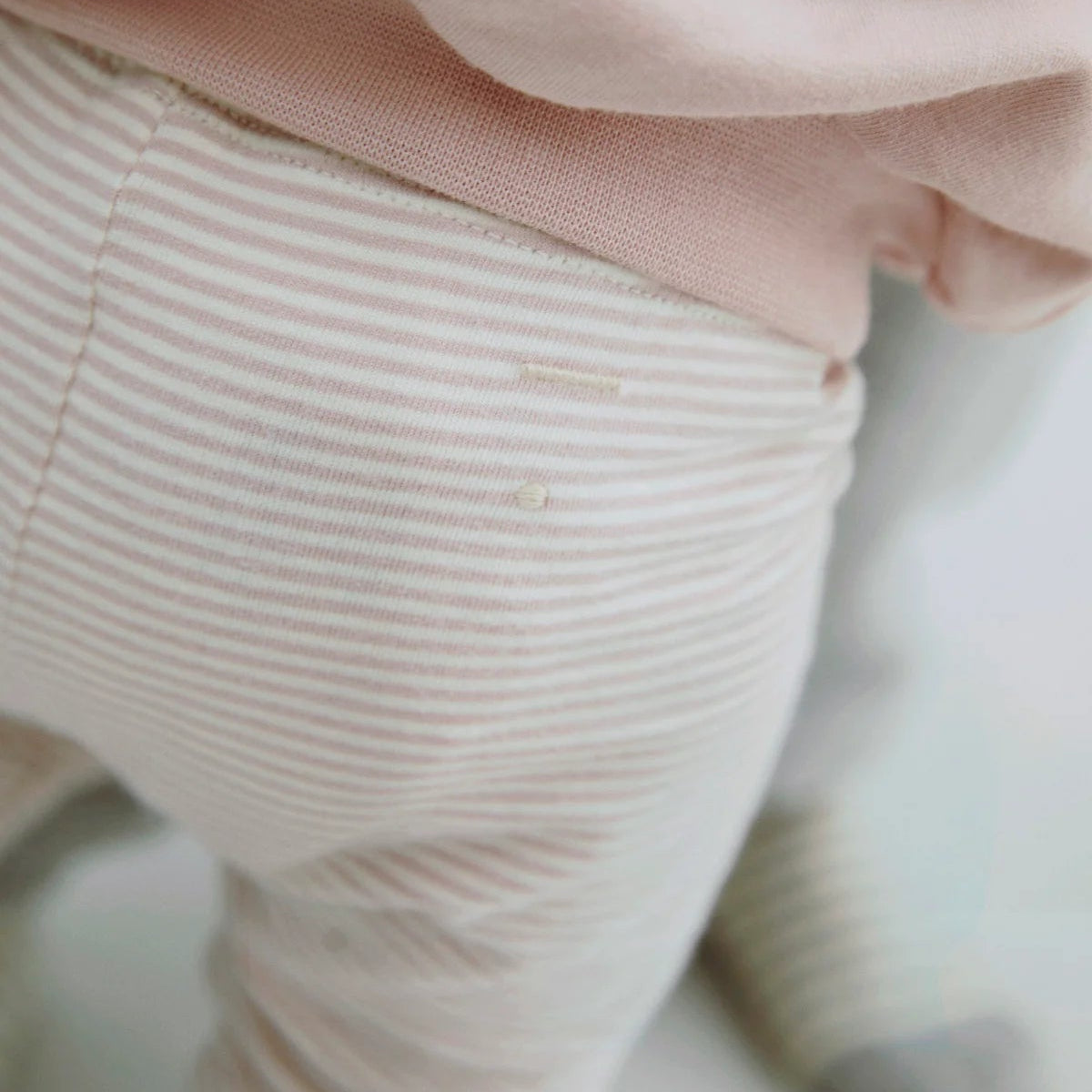 Gray Label Baby Leggings "Faded Pink - Cream"