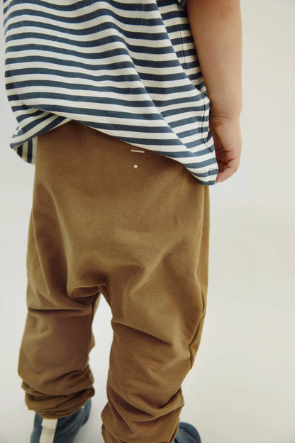 Gray Label Oversized T-Shirt kurzarm "Blue Grey - Cream"