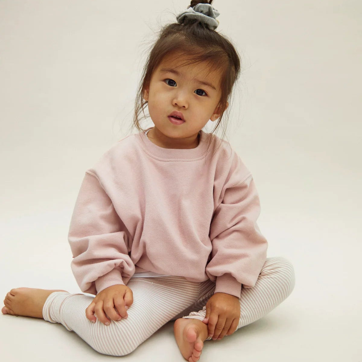 Gray Label Dropped Shoulder Sweater "Faded Pink"