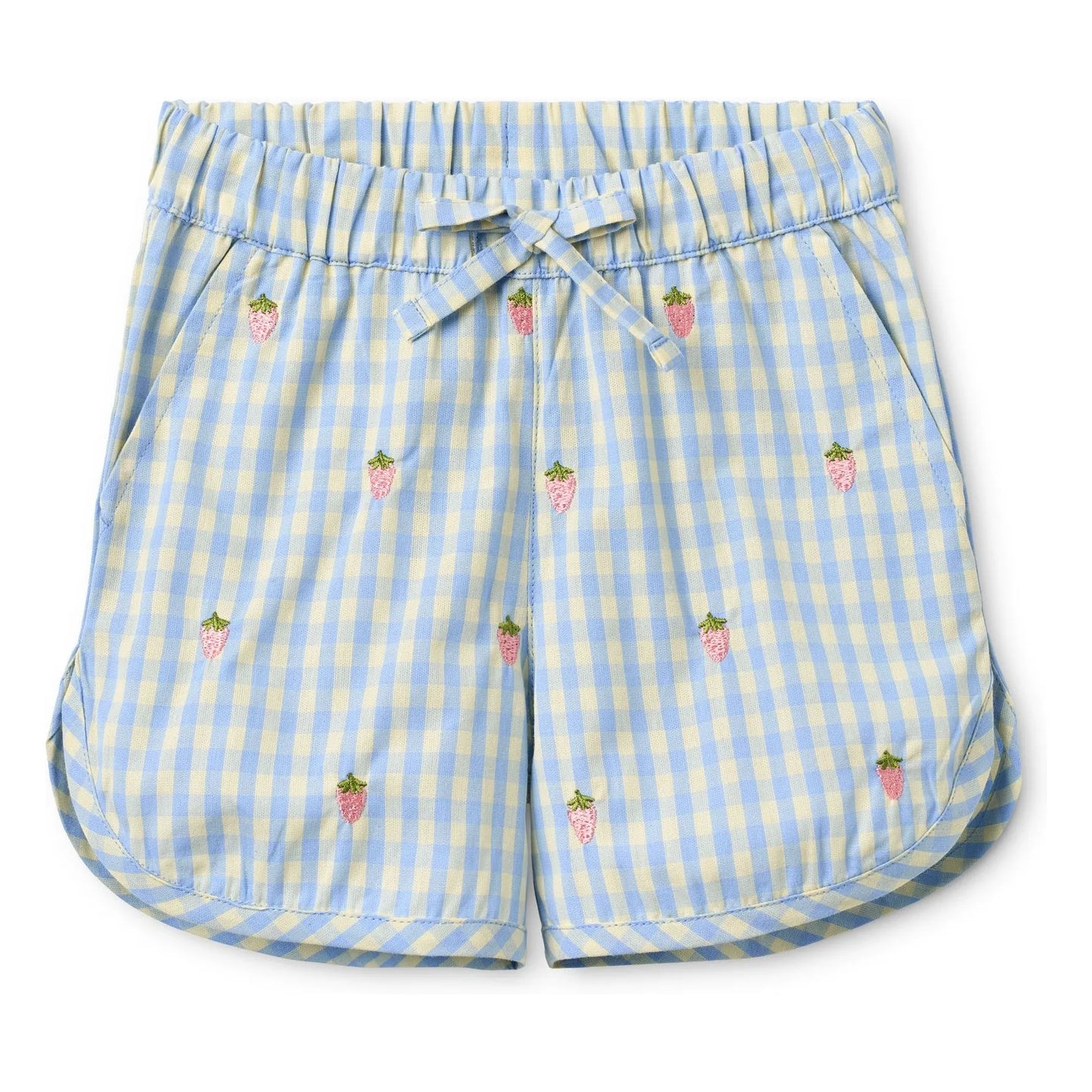 Flöss Shorts Millie "Sky Berry Gingham" - Sommerliche Shorts