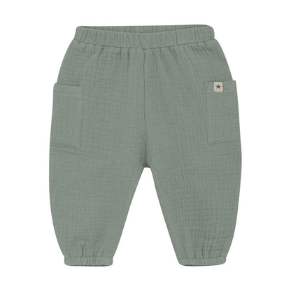 Huttelihut Musselin Hose - Lily Pad Melange