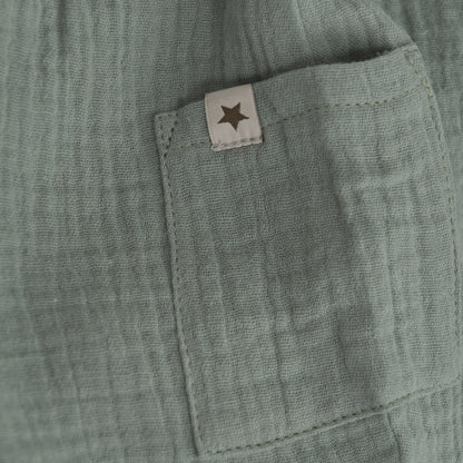 Huttelihut Musselin Hose - Lily Pad Melange