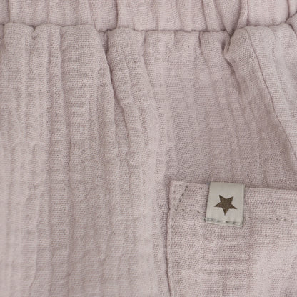 Huttelihut Musselin Hose - Cloud Gray
