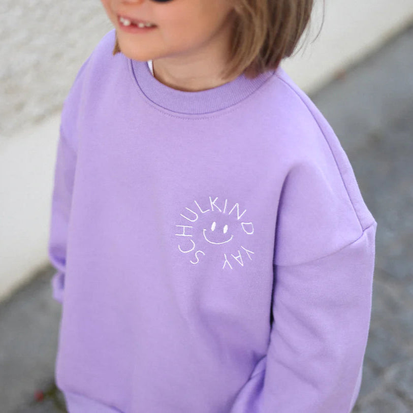 Melots Sweater Schulkind - lila