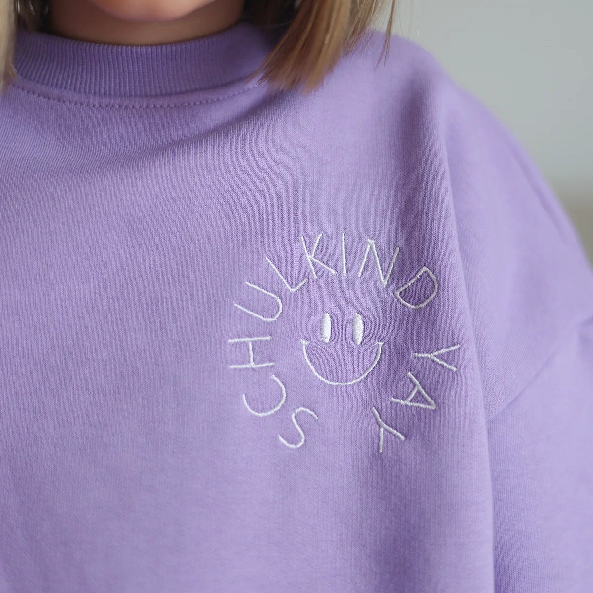 Melots Sweater Schulkind - lila