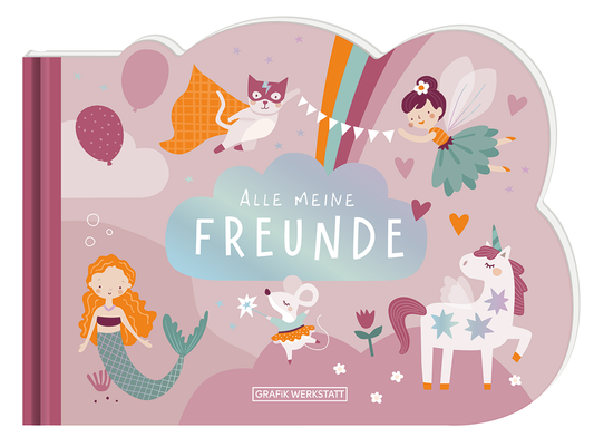 GRAFIK WERKSTATT Freundebuch - "Fee"