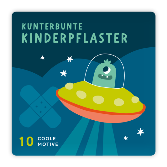 GRAFIK WERKSTATT Kunterbunte Kinderpflaster – 10 fröhliche Trostpflaster