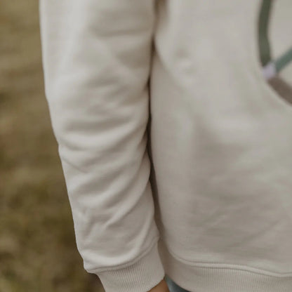Leevje Sweatshirt Peace "Cappuccino"