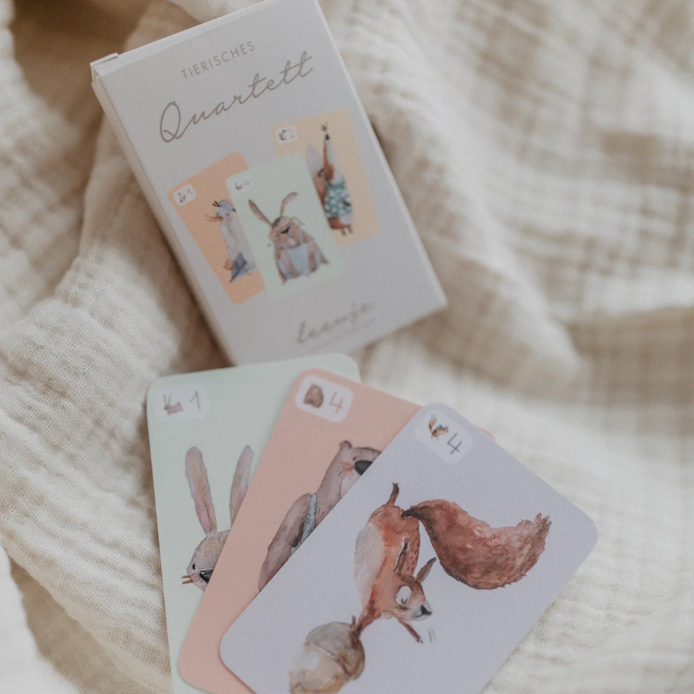 Leevje Kartenspiel Quartett