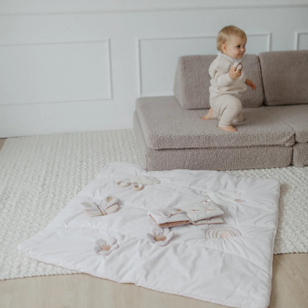 Leevje Activity Decke Butterfly "light pink"
