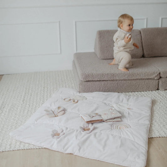 Leevje Activity Decke Butterfly "light pink"
