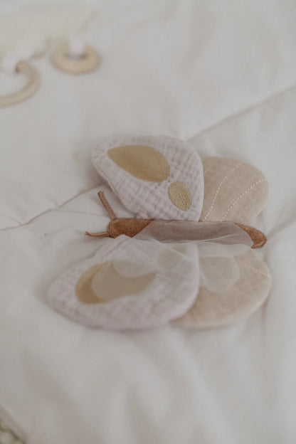 Leevje Activity Decke Butterfly "light pink"