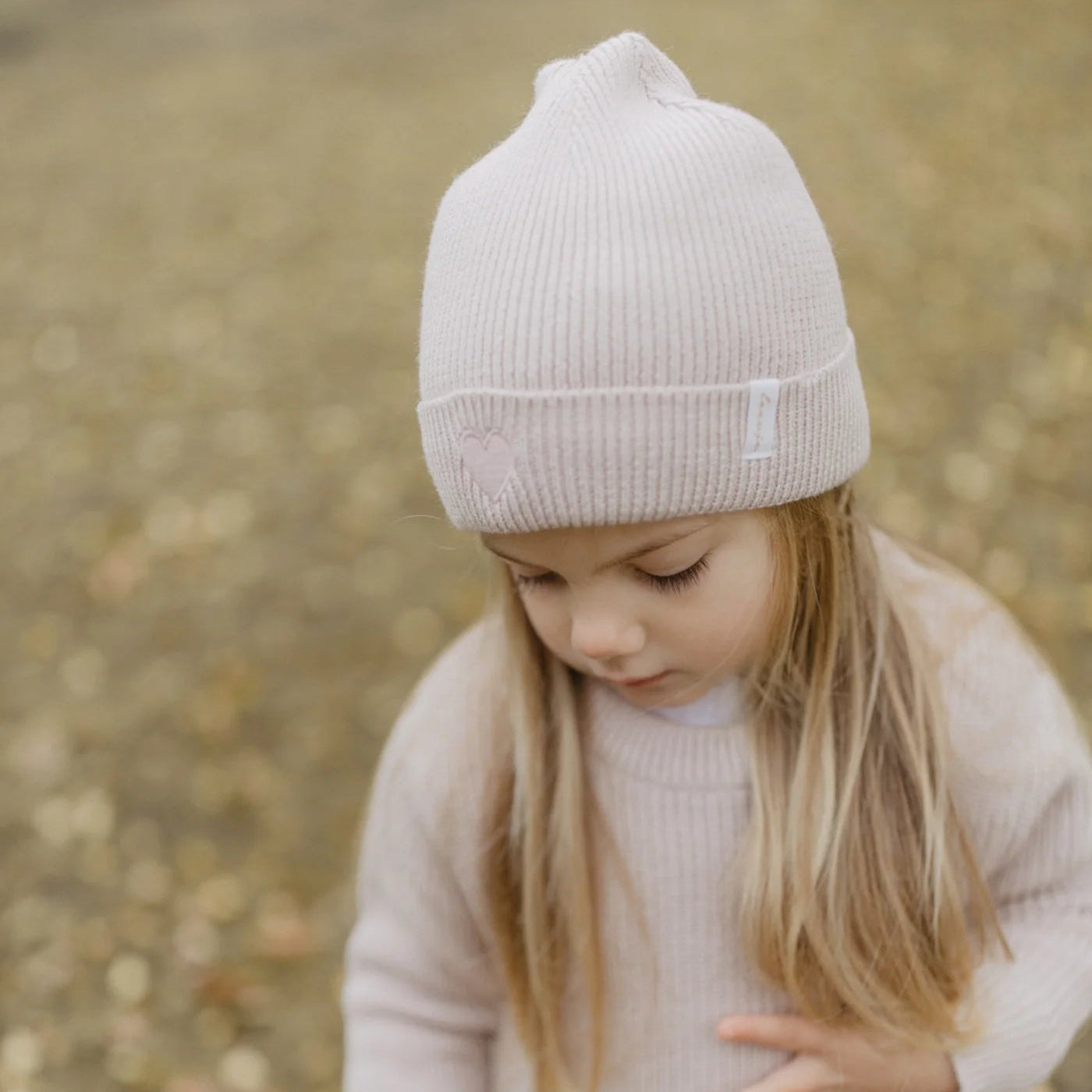 Leevje Strickmütze "Lavender Heart"