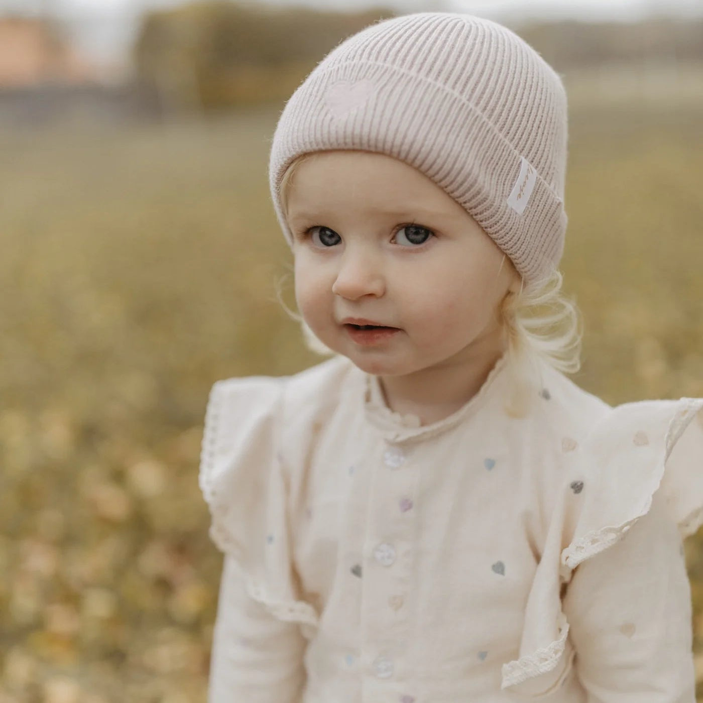Leevje Strickmütze "Lavender Heart"