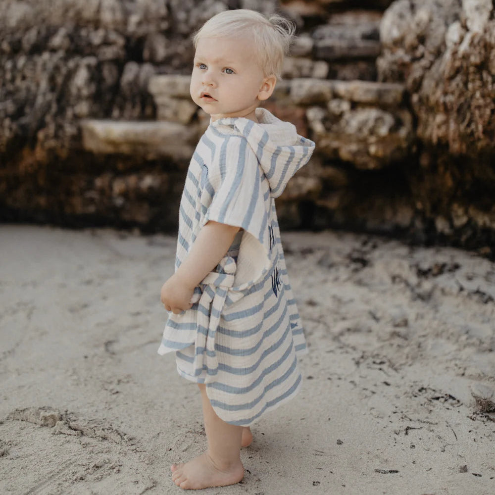 Leevje Musselin Poncho "Oh Hey Vacay"