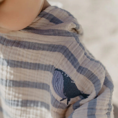 Leevje Musselin Poncho "Oh Hey Vacay"