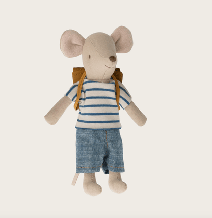 Maileg Maus großer Bruder mit Tasche