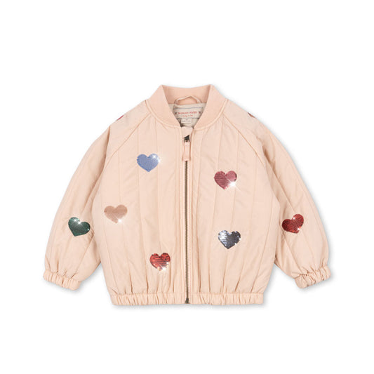 Konges Sløjd Bomberjacke JUNO Sequin – "Cameo Rose"