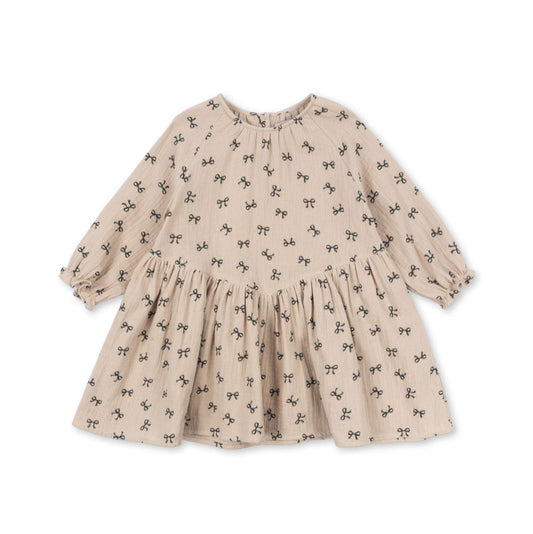 Konges Slojd Kleid COCO – "Bow Magnet"