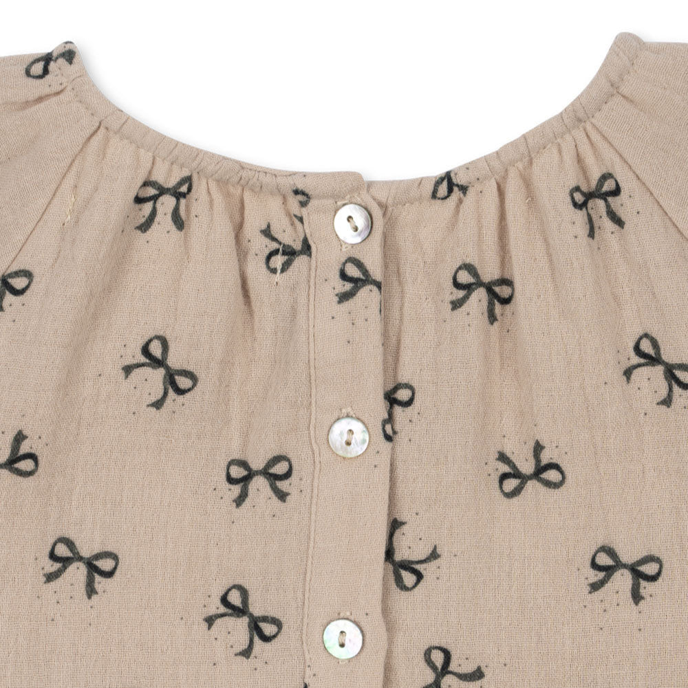 Konges Slojd Kleid COCO – "Bow Magnet"