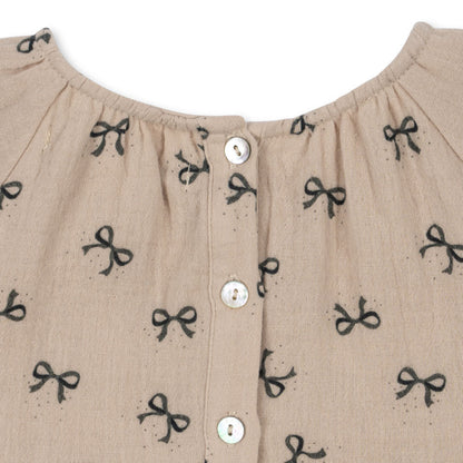 Konges Slojd Kleid COCO – "Bow Magnet"