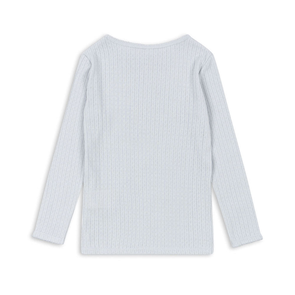 Konges Slojd Langarmshirt MINNIE – Gray Dawn