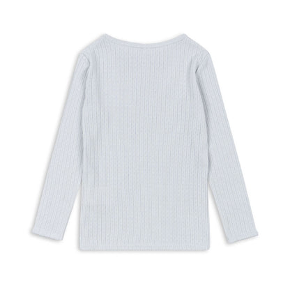 Konges Slojd Langarmshirt MINNIE – Gray Dawn