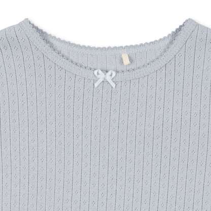 Konges Slojd Langarmshirt MINNIE – Gray Dawn