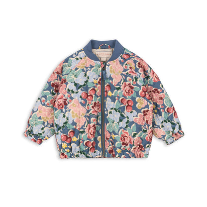 Konges Slojd Bomberjacke Juno "BLOOMIEGRAPE BLUES"