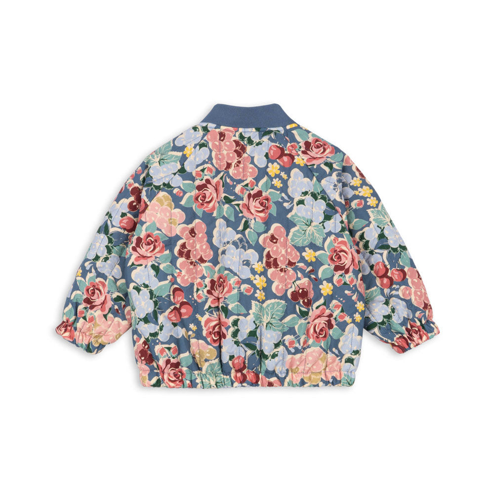 Konges Slojd Bomberjacke Juno "BLOOMIEGRAPE BLUES"