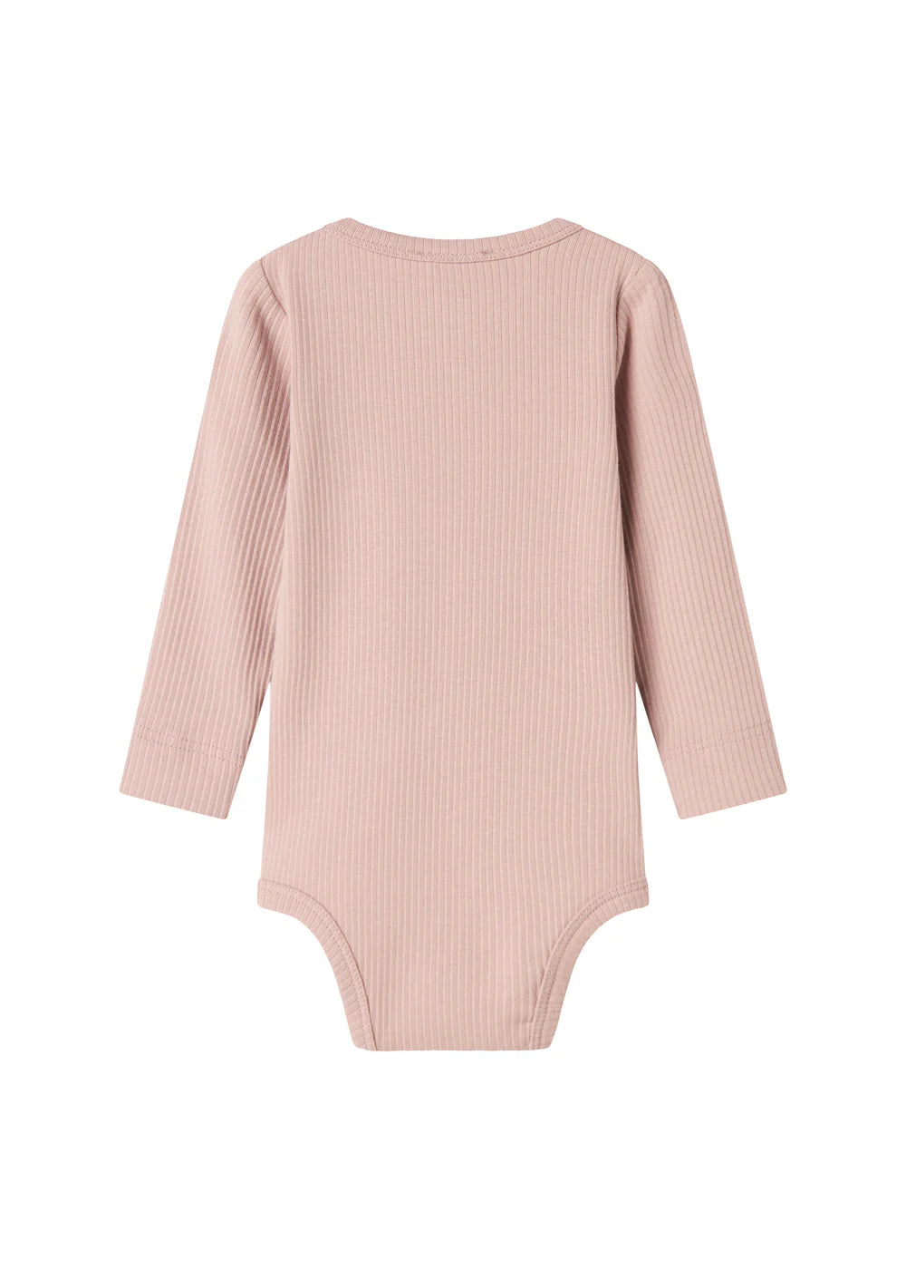 MarMar Ripp-Langarmbody aus Modalmix "Faded Rose"