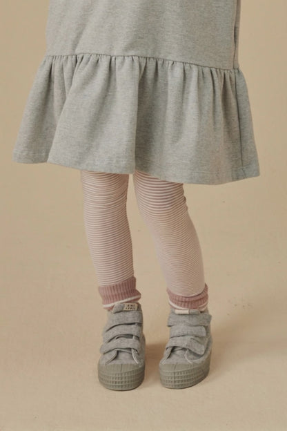 Gray Label Leggings GOTS "Berry-Cream"