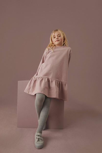 Gray Label Langarmkleid mit Rüschen "Berry"
