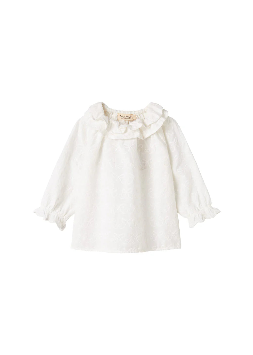 MarMar Rüschenbluse - Tonello "Weiß"