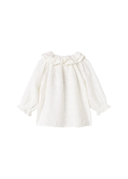 MarMar Rüschenbluse - Tonello "Weiß"