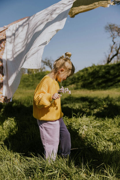 Yuki Hose Beau Cord "LILA"